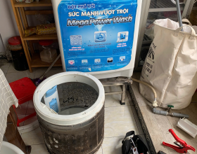 Vệ Sinh Máy Giặt Lồng Đứng